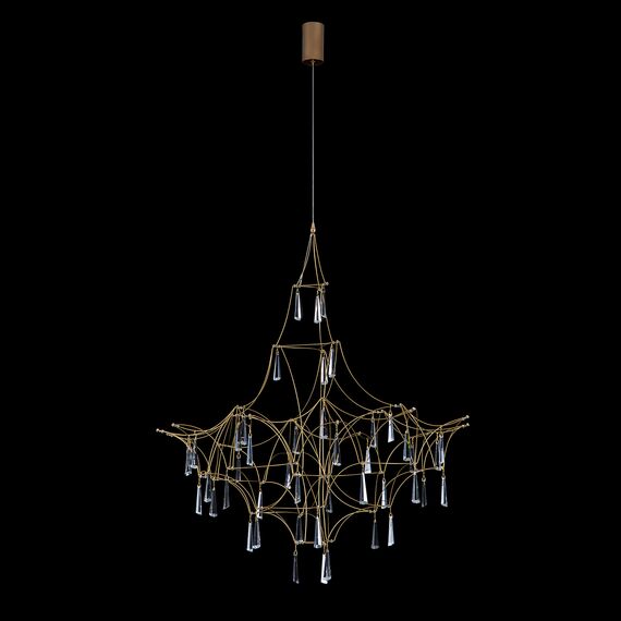 Delight Collection MD18001068-1E matt gold Люстра Lucciola 1E matt gold gold, изображение 4
