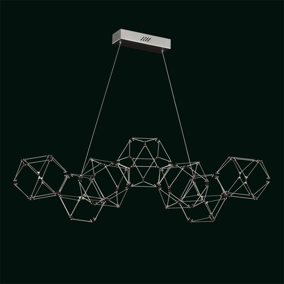 Delight Collection MD18001068-7A chrome Люстра Lucciola 7A chrome, изображение 2