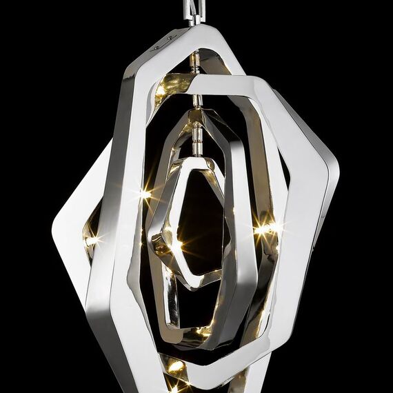 Delight Collection P68020M-7 nickel Люстра Hardy nickel, изображение 3