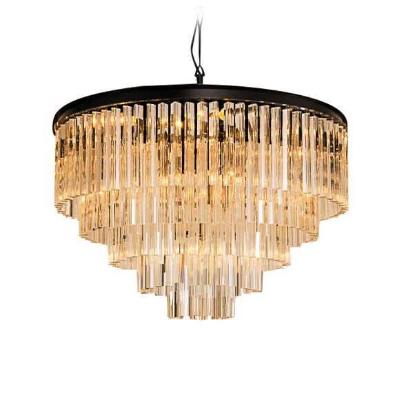 Delight Collection KR0387P-10A black/amber Люстра Odeon 10A black/amber