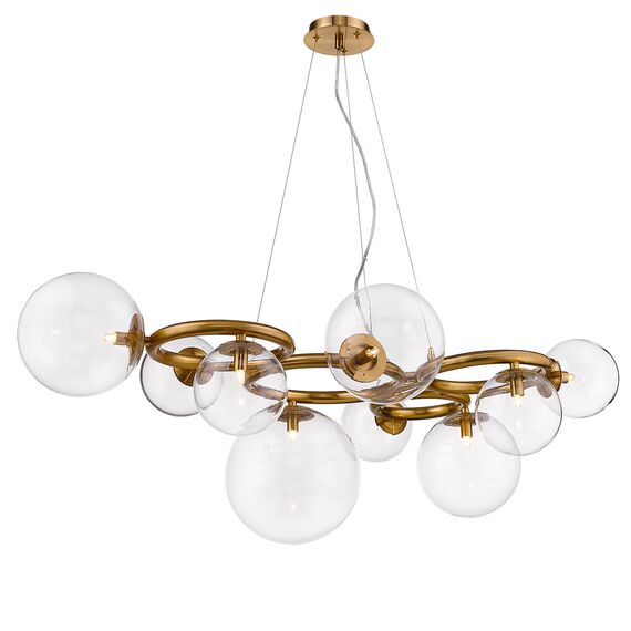 Delight Collection P68092-9 brass Люстра, изображение 3