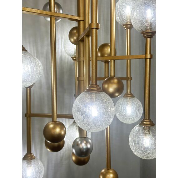 Delight Collection P68084-12 gold Люстра Fluxus 12 gold, изображение 6