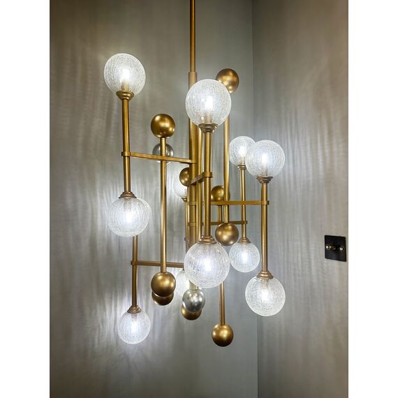 Delight Collection P68084-12 gold Люстра Fluxus 12 gold, изображение 5