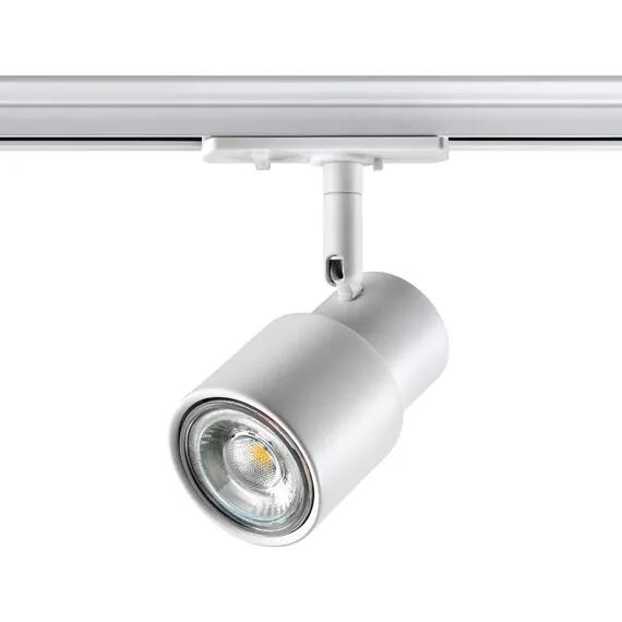 NOVOTECH 370927 PORT NT22 095 белый Светильник трековый однофазный двухжильный IP20 GU10 50W 220V MOLO