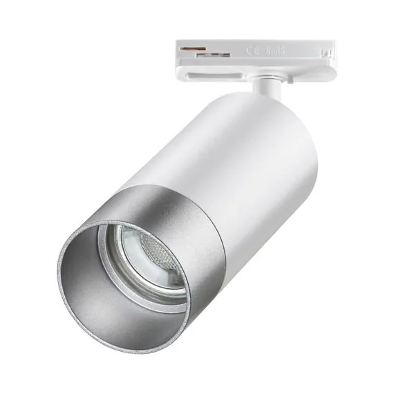 NOVOTECH 370862 PORT NT22 092 белый/серебро Светильник трековый однофазный двухжильный IP20 GU10 9W 220V SLIM, изображение 6