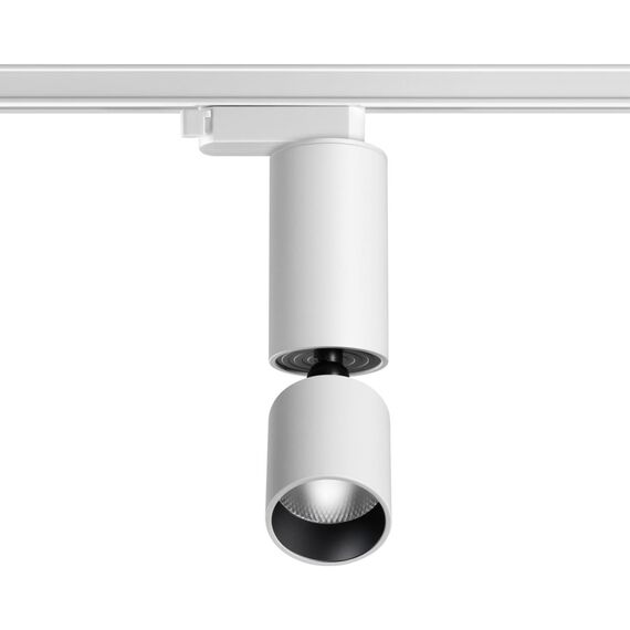 NOVOTECH 359320 PORT NT24 000 белый Светильник трековый однофазный трехжильный IP20 LED 10W 85-265V 3000K 1100Лм TUBO, изображение 5