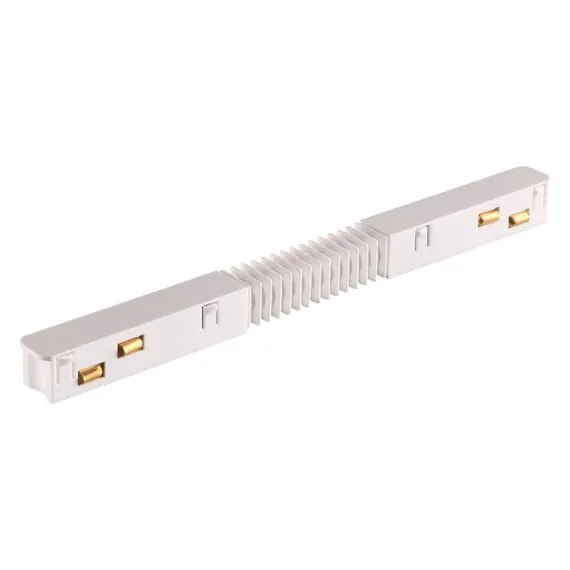NOVOTECH 135173 SHINO NT23 055 белый Гибкий токопроводящий соединитель для низковольтного шинопровода IP20 48V FLUM