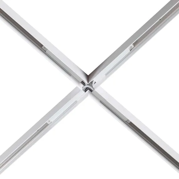 NOVOTECH 135127 SHINO NT21 043 белый Соединитель с токопроводом для шинопровода Х-образный IP20 48V FLUM, изображение 3