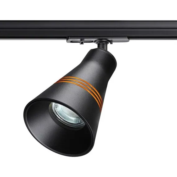 NOVOTECH 370859 PORT NT22 094 черный Светильник трековый однофазный двухжильный IP20 GU10 9W 220V SOBIT