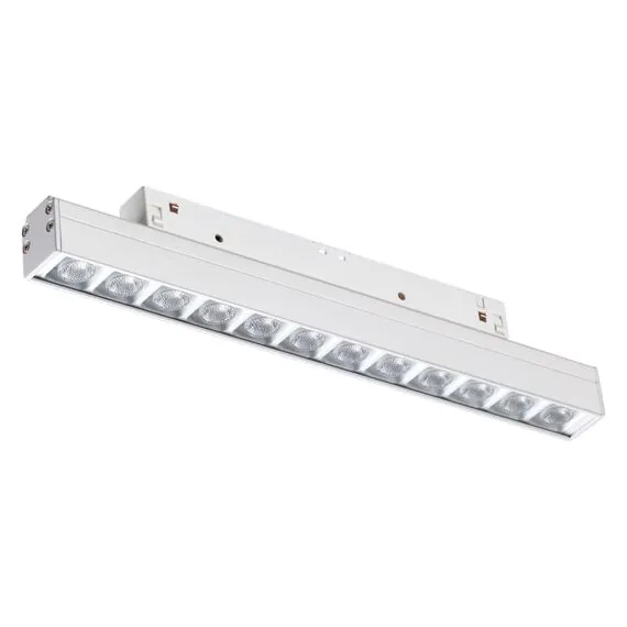 NOVOTECH 358417 SHINO NT20 077 белый Трековый светильник для низков. шинопровода IP20 LED 4000K 12W 48V FLUM