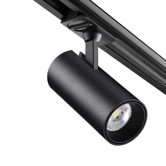 NOVOTECH 359162 PORT NT23 121 черный Светильник трековый однофазный трехжильный IP20 LED 24W 220V 4000К 2300Лм SELENE, изображение 5