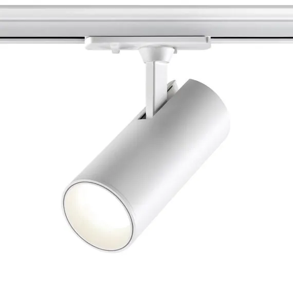 NOVOTECH 359156 PORT NT23 091 белый Светильник трековый однофазный двухжильный IP20 LED 24W 220V 4000К 2300Лм SELENE, изображение 4