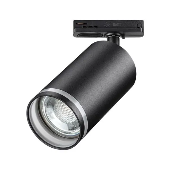 NOVOTECH 370877 PORT NT22 092 черный Светильник трековый однофазный двухжильный IP20 GU10 9W 220V ULAR, изображение 6
