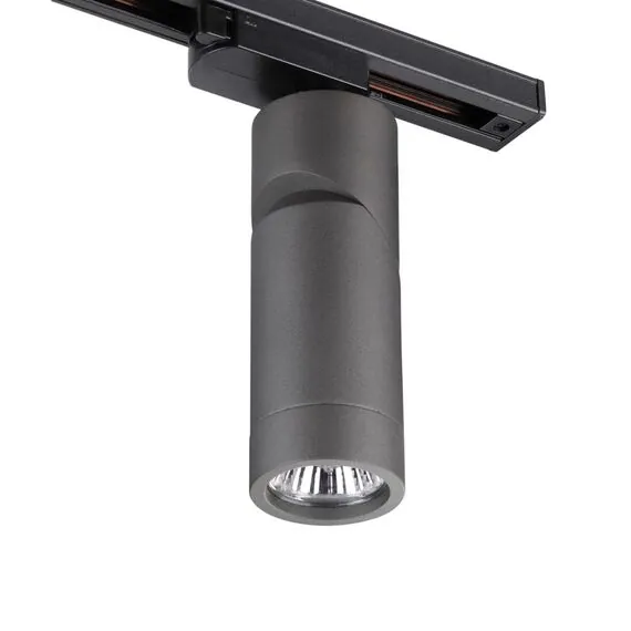 NOVOTECH 370589 PORT NT19 131 серебристый черный Светильник трековый однофазный трехжильный IP20 GU10 50W 220-240V ELITE, изображение 5