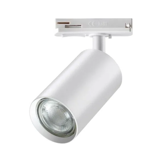 NOVOTECH 370962 PORT NT23 093 белый Светильник однофазный двухжильный трековый GU10 50W 220V PIPE, изображение 5