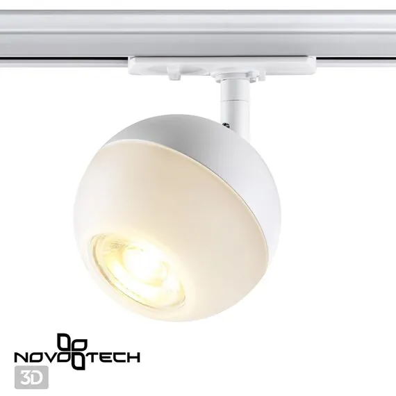 NOVOTECH 370824 PORT NT22 126 белый Светильник трековый однофазный трехжильный IP20 GU10 9W 220V GARN, изображение 5