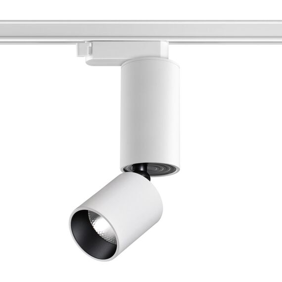 NOVOTECH 359320 PORT NT24 000 белый Светильник трековый однофазный трехжильный IP20 LED 10W 85-265V 3000K 1100Лм TUBO