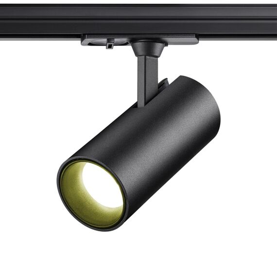 NOVOTECH 359161 PORT NT23 121 черный Светильник трековый однофазный трехжильный IP20 LED 24W 220V 3000К 2300Лм SELENE, изображение 4