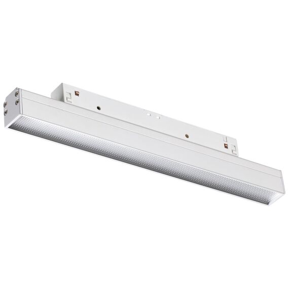 NOVOTECH 358413 SHINO NT20 077 белый Трековый светильник для низков. шинопровода IP20 LED 4000K 12W 48V FLUM