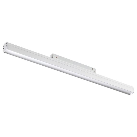 NOVOTECH 358411 SHINO NT20 077 белый Трековый светильник для низков. шинопровода IP20 LED 4000K 24W 48V FLUM