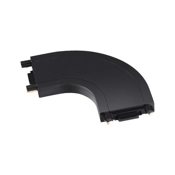 NOVOTECH 135207 SHINO NT23 043 черный Соединитель с токопроводом "L" для низковольтного шинопровода IP20 48V SMAL