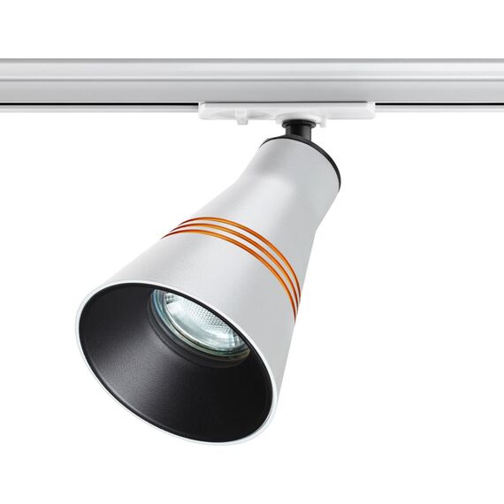 NOVOTECH 370858 PORT NT22 094 белый Светильник трековый однофазный двухжильный IP20 GU10 9W 220V SOBIT