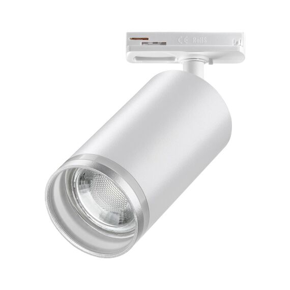 NOVOTECH 370876 PORT NT22 092 белый Светильник трековый однофазный двухжильный IP20 GU10 9W 220V ULAR, изображение 5