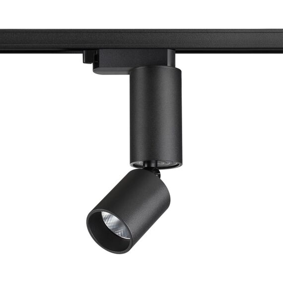 NOVOTECH 359319 PORT NT24 000 черный Светильник трековый однофазный трехжильный IP20 LED 5W 85-265V 3000K 600Лм TUBO