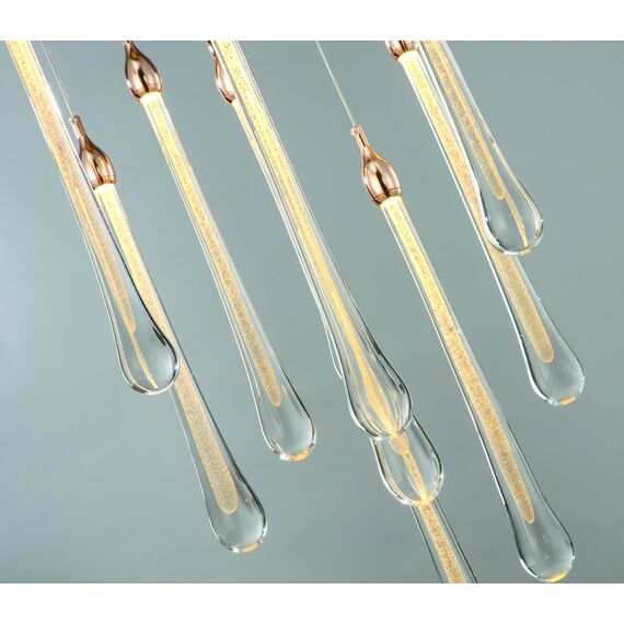 Delight Collection OM801670-7-G Подвесной светильник Teardrop 7 gold gold, изображение 2