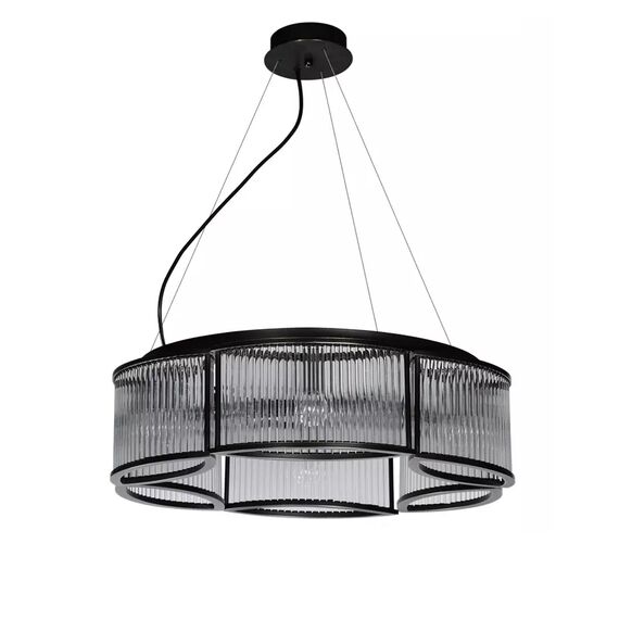 Delight Collection BRCH9114-6 Люстра Stilio 6 black, изображение 2