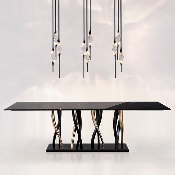 Delight Collection OM82113-9 pearl black Подвесной светильник Pezzo 9 pearl pearl black, изображение 2