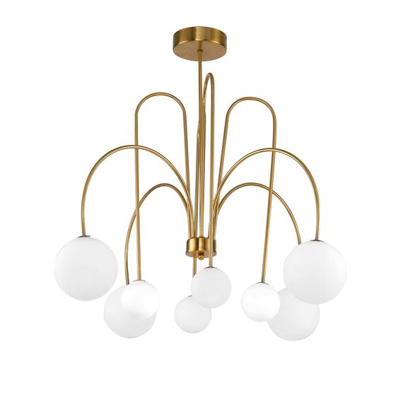 Delight Collection KG1213P-8 brass Люстра