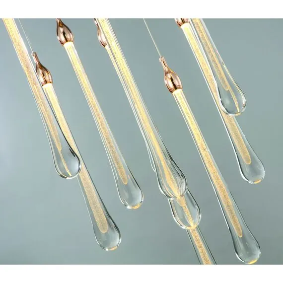 Delight Collection OM801670-7-G Подвесной светильник Teardrop 7 gold gold, изображение 2