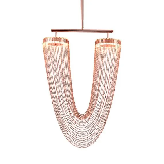 Delight Collection 8608P copper Люстра Otero copper