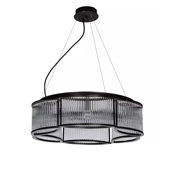 Delight Collection BRCH9114-6 Люстра Stilio 6 black, изображение 2
