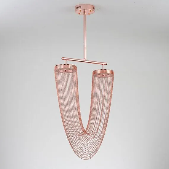 Delight Collection 8608P copper Люстра Otero copper, изображение 3
