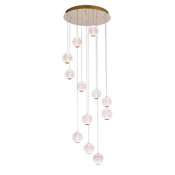 Delight Collection MD20001012-12A gold Подвесной светильник