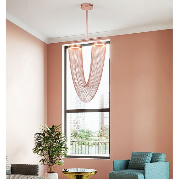 Delight Collection 8608P copper Люстра Otero copper, изображение 7