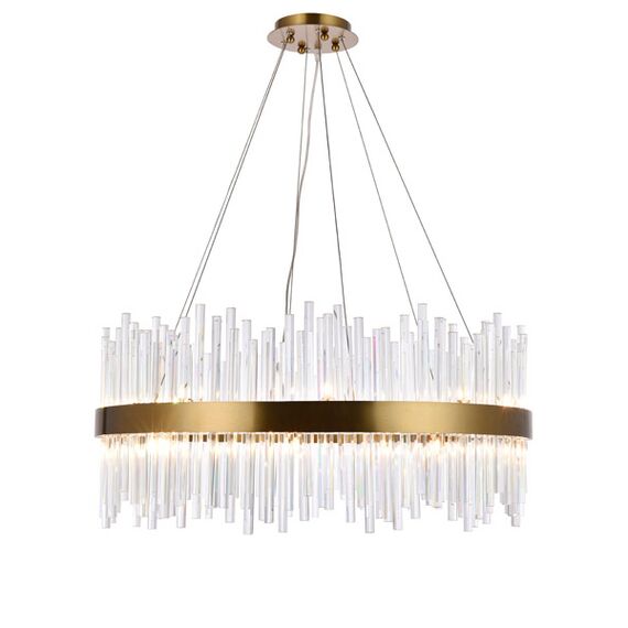 Delight Collection KR1209P-12 brass Люстра