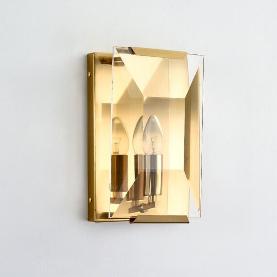 Delight Collection A003-165 A1 ti-gold Настенный светильник Harlow Crystal 1A 1A gold, изображение 2