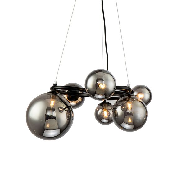Delight Collection KG1202P-6 grey/clear Люстра Wendt 6 grey/clear