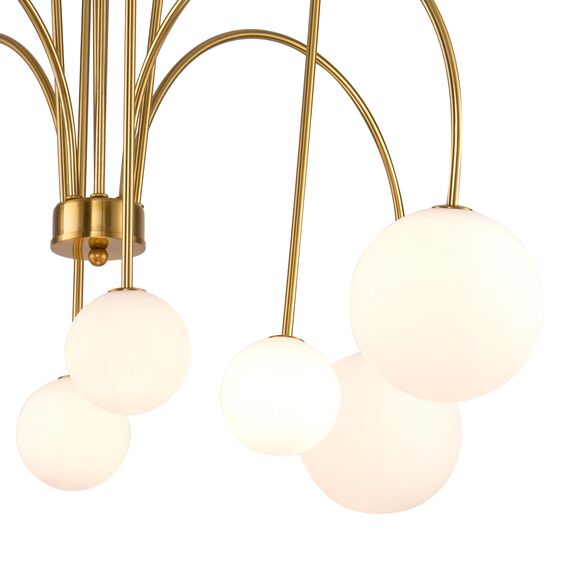 Delight Collection KG1213P-8 brass Люстра, изображение 3