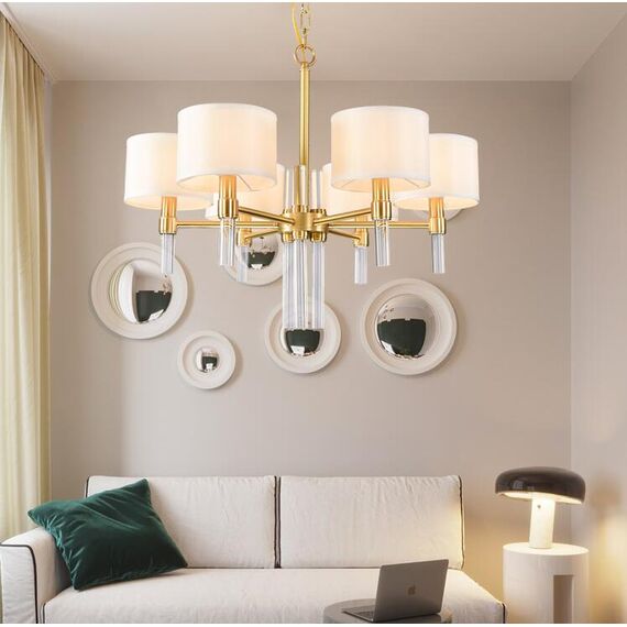 Delight Collection 8009P-6 gold Люстра, изображение 5