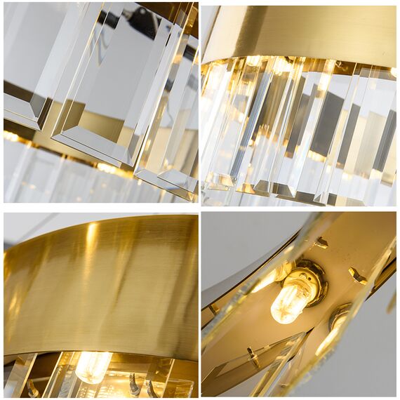 Delight Collection 4412-500 br. champagne gold Люстра, изображение 2