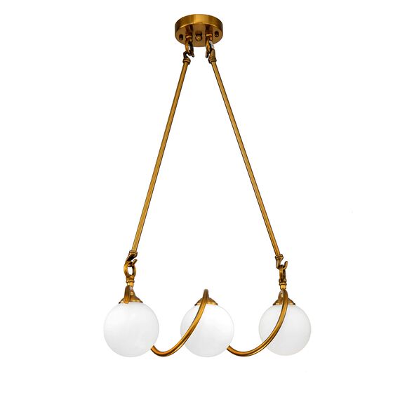 Delight Collection KG1212P-3 brass Люстра