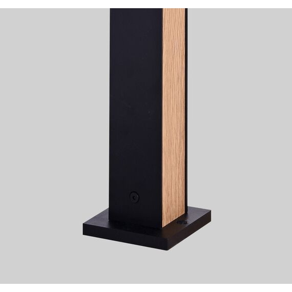 Delight Collection GR0224-1A black/wood Фонарь, изображение 3