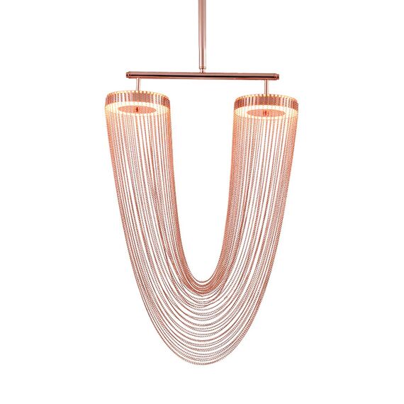 Delight Collection 8608P copper Люстра Otero copper