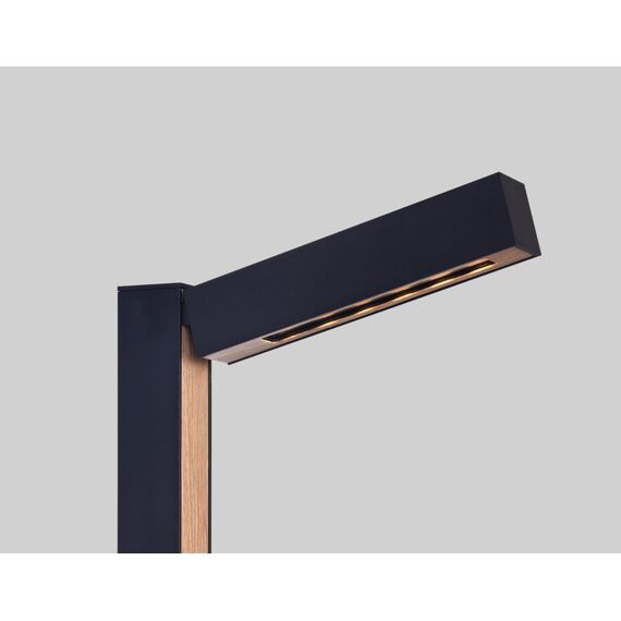 Delight Collection GR0224-1A black/wood Фонарь, изображение 2
