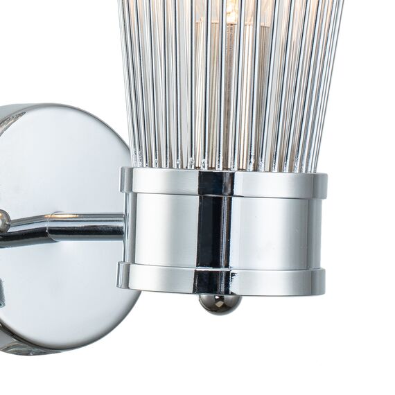 Delight Collection KM1239W-1 chrome Настенный светильник Romeo 1 chrome chrome, изображение 2