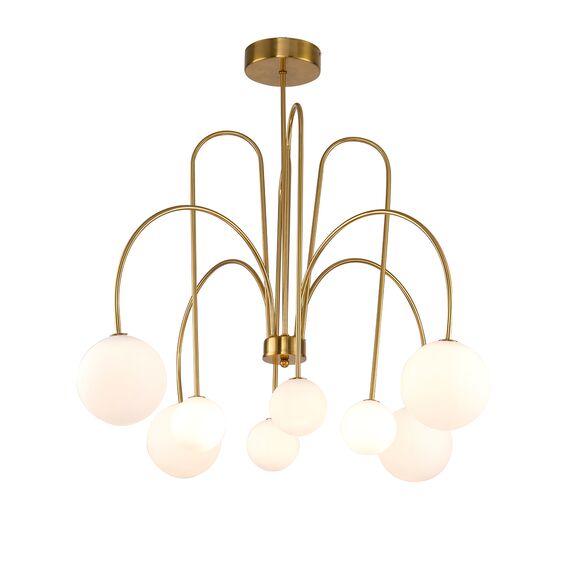 Delight Collection KG1213P-8 brass Люстра, изображение 2